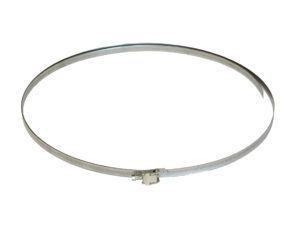 Duct clamp - Ø60-660, Adjustable, Galvanised