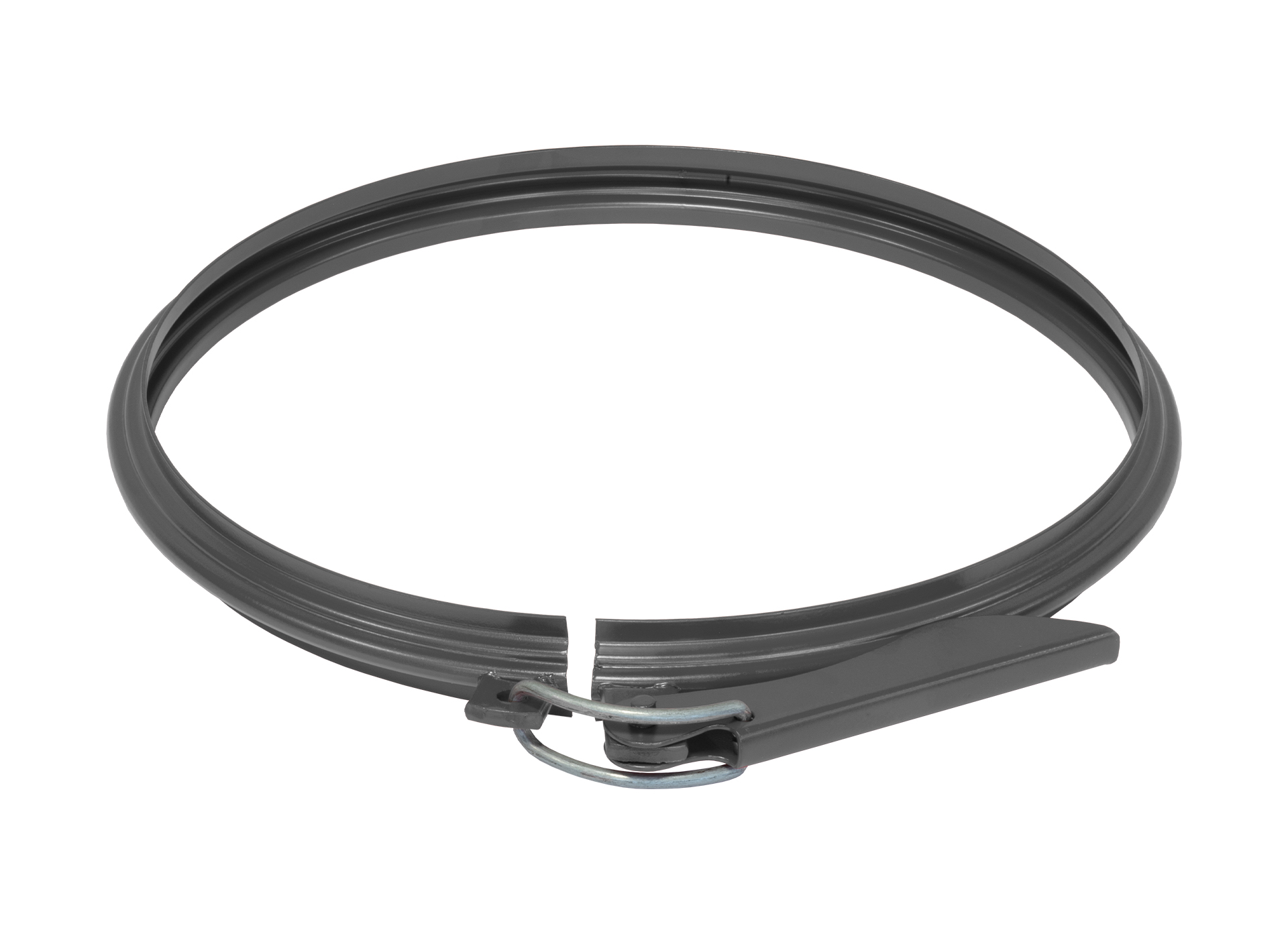 Duct clamp - Ø400mm, grey