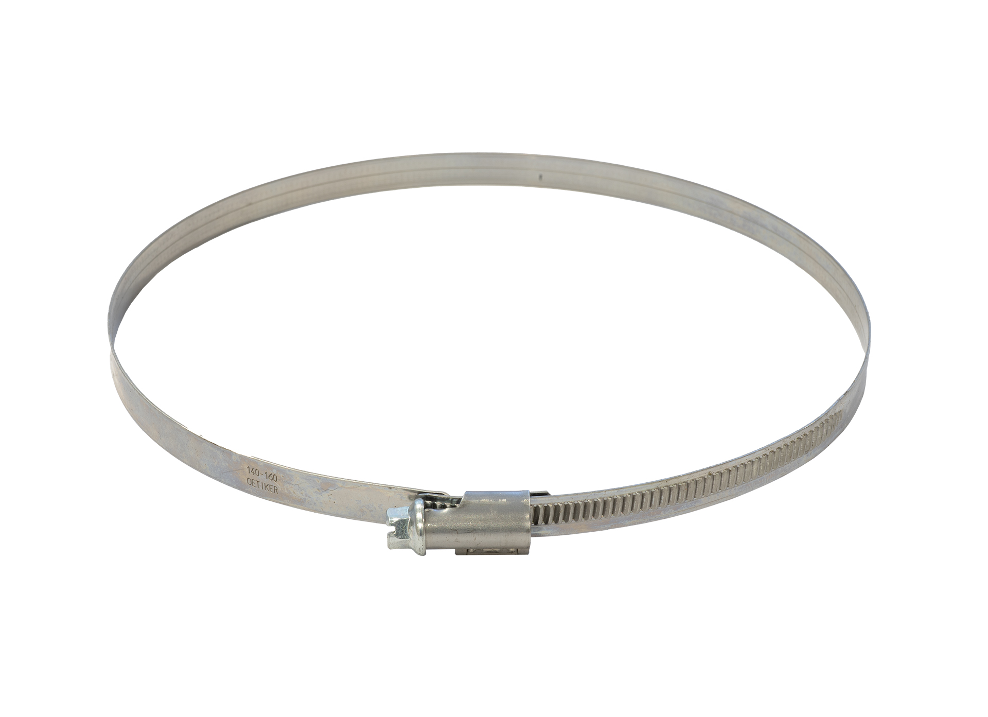 Duct clamp - Ø90-110, Adjustable, Galvanised