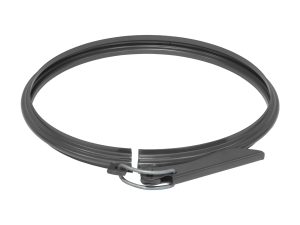 Duct clamp - Ø400mm, grey