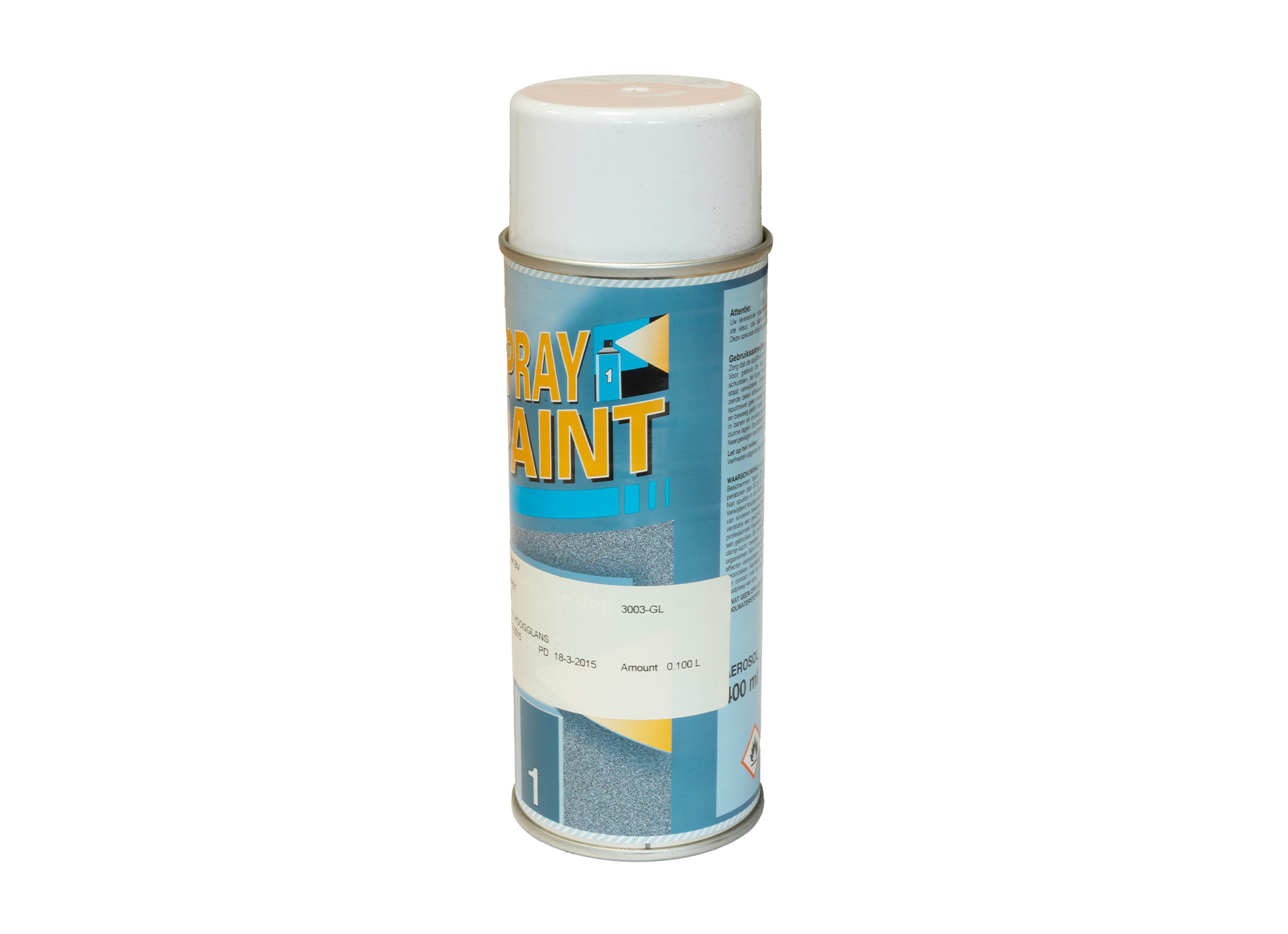 Spray paint can - 400ml, RAL-3003, Red